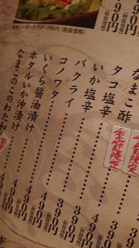 北野水産 山形駅前店 - 飲食業