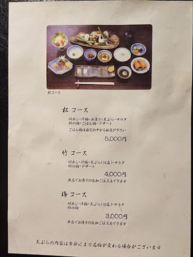 Comentarii opinii despre 創作天ぷら いち