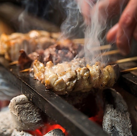 野菜巻き串と炭火焼き 長尾
