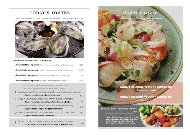 オイスターバー＆魚イタリアン 京橋ロビン