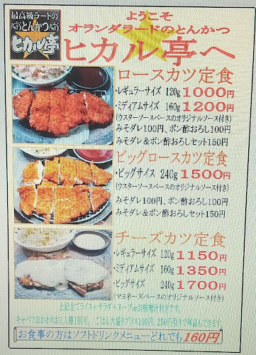 最高級ラードのとんかつ ヒカル亭 - 春日井市