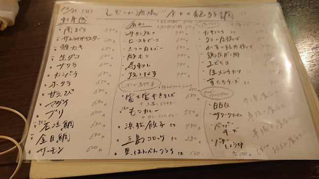 Comentarii opinii despre しぞーか酒場