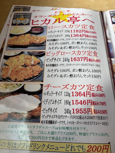 最高級ラードのとんかつ ヒカル亭