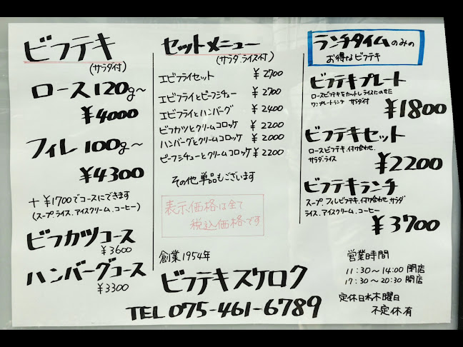 ビフテキ スケロク