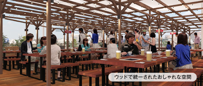 THE BBQ GARDEN in てんしば i:na（イーナ） - 飲食業