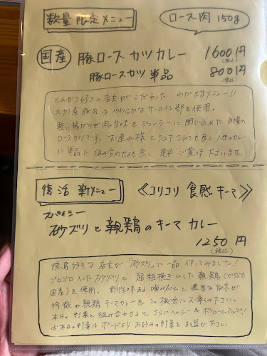Comentarii opinii despre OKANO CURRY (オカノカリー)