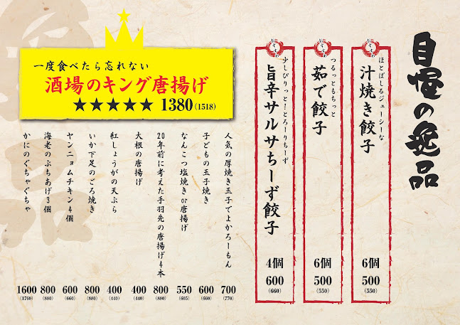 下関酒場 五十歩百歩 - 下関市