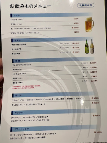 Comentarii opinii despre 居酒屋ふる里 札幌総本店